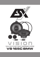 ESX VISION VS165C BMW Manual