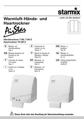 Starmix AirStar T 80 E Mounting Instructions And Directions For Use