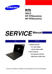 Samsung NP-R70 Series Service Manual