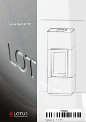 Lotus Beto H700 Manual