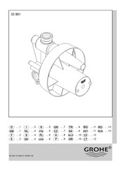 Grohe 33 961 Manual