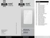 Burg Wächter BurgProtect Keypad 2100 Assembly And User's Manual