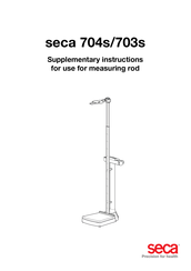 seca 703s Supplementary Instructions Manual