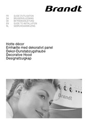 Brandt 99647831a Manual To Installation