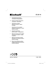 EINHELL CC-JS 18 Original Operating Instructions