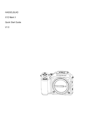 Hasselblad X1D Mark II Quick Start Manual