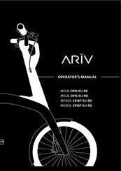 Ar?v Merge EB16-EU-RD Operator's Manual