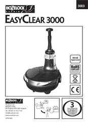 Hozelock Cyprio EASYCLEAR 3000 Installation And Operating Instructions Manual