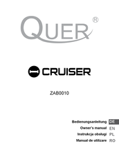Quer CRUISER ZAB0010 Owner's Manual