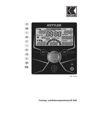 Kettler SE 3600 Training And Operating Instructions