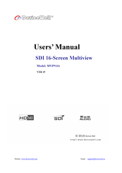 DeviceWell MVP9116 User Manual