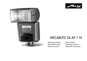 Metz MECABLITZ 54 AF-1 N Operating	 Instruction