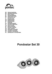 Pontec PondoStar Set 30 Operating Instructions Manual