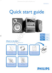 Philips MCM510 Quick Start Manual