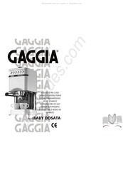 Gaggia BABY DOSATA Operating Instructions Manual
