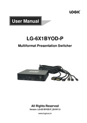 Logic LG-6X1BYOD-P User Manual