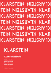 Klarstein 10032111 Manual