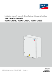 SMA DC-CMB-U10-32 Installation Manual