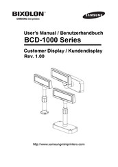 Samsung Bixolon BCD-1000 Series User Manual