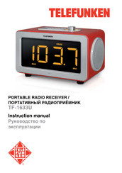 Telefunken TF-1633U Instruction Manual