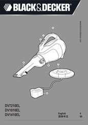 BLACK DECKER DV1010EL Manual