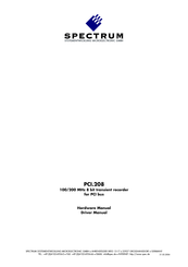 Spectrum PCI.208 Hardware Manual