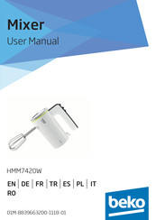 Beko HMM7420W User Manual