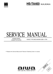 Aiwa HS-TA403 Service Manual