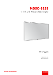 Barco MDSC-8231 User Manual