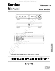 Marantz SR2100 Service Manual