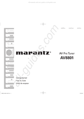 Marantz AV8801 Getting Started