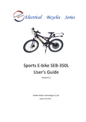 Golden Motor Sports E-bike SEB-350L User Manual