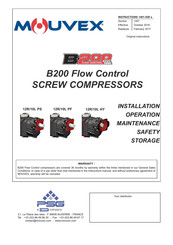 PSG Dover Mouvex B200 Flow Control Original Instructions Manual
