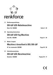 Renkforce DB-L6F Operating Instructions Manual