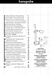 Hans Grohe Unica'S Puro Set Instructions For Use/Assembly Instructions