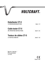 VOLTCRAFT CT-5 Operating Instructions Manual
