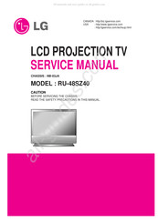 Lg RU-48SZ40 Service Manual