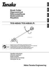 Tanaka TCG 40EASP Handling Instructions Manual
