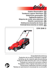 Grizzly ERM 2046 G Translation Of The Original Instructions For Use