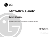LG SolarDOM MP-1283SL Owner's Manual