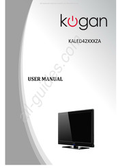 Kogan KALED42 ZA Series User Manual