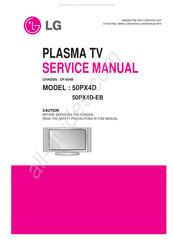 LG 50PX4D-EB Service Manual