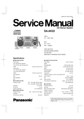 Panasonic SA-AK22 Service Manual