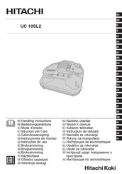 Hitachi UC 10SL2 Handling Instructions Manual