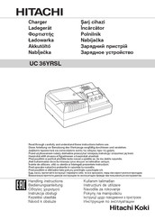 Hitachi UC 36YRSL Handling Instructions Manual