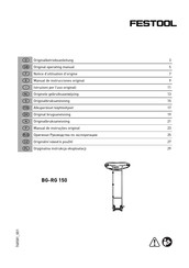 Festool BG-RG 150 Original Operating Manual