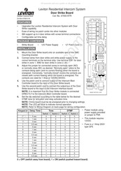 Leviton 47000-STR Install Manual
