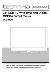 Technika LCD230R Instruction Manual