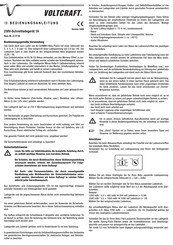 VOLTCRAFT 23 57 04 Operating Instructions Manual