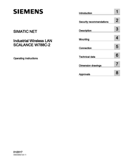 Siemens SCALANCE W788C-2 M12 Operating Instructions Manual